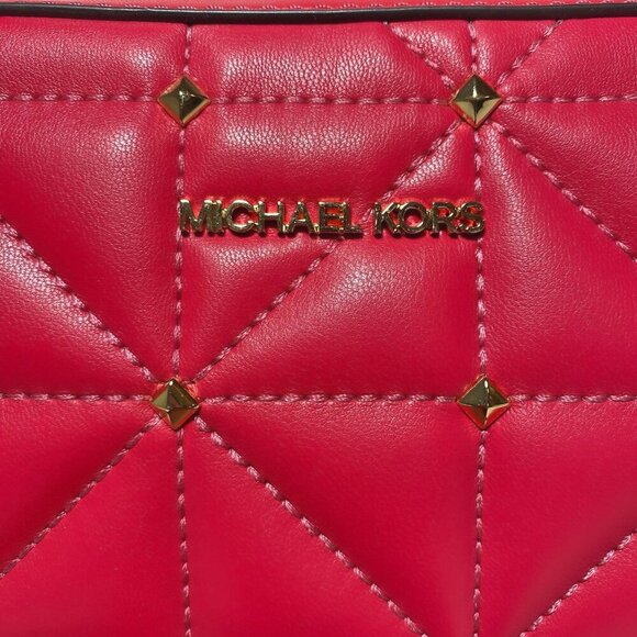 Michael Kors Pink Jet Set Small Crossbody Bag NWT - Picture 4 of 9